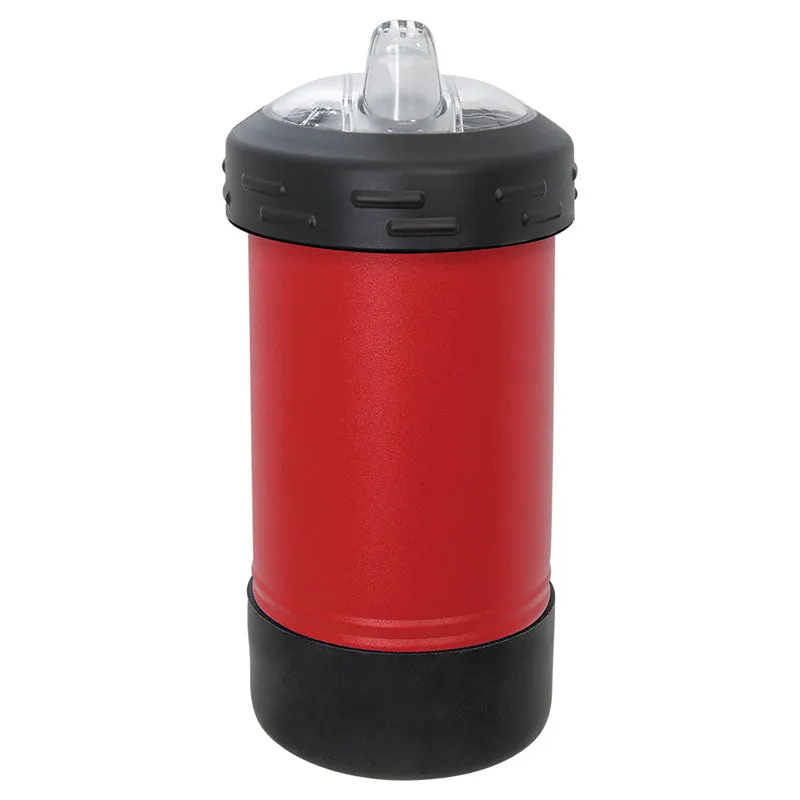 10 oz Stainless Steel Insulated Training Sippy Cup Tumblers with Removable Handles