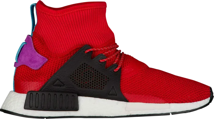 Adidas NMD_XR1 Winter Mid 'Scarlet' sneakers, red