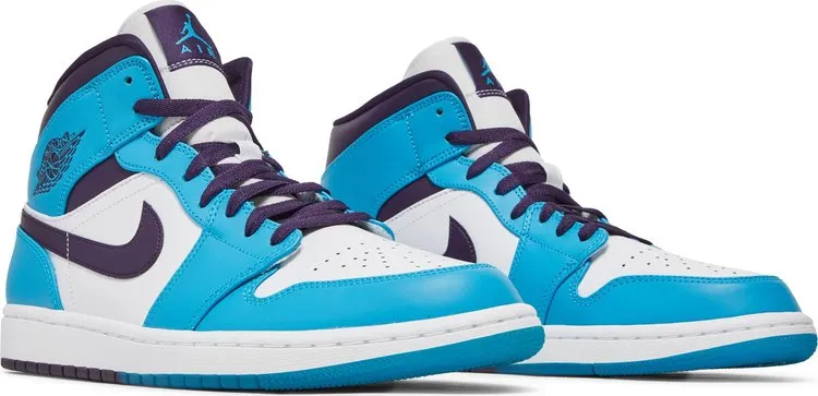 Air Jordan 1 Mid Hornets, blue
