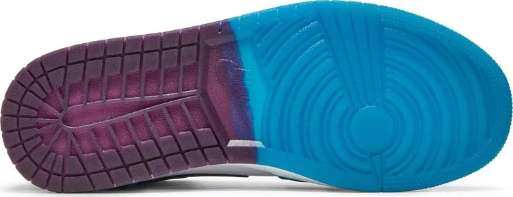 Air Jordan 1 Mid Hornets, blue