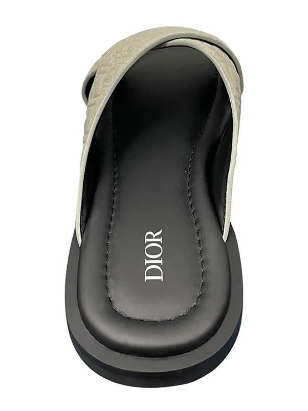 Alias Grained Leather Sandals Beige