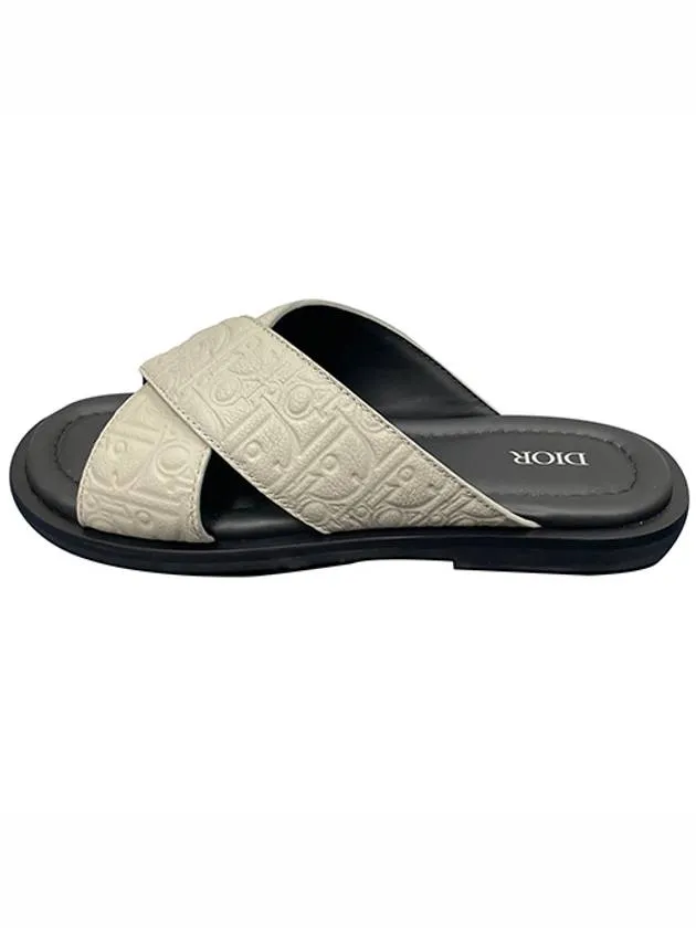 Alias Grained Leather Sandals Beige