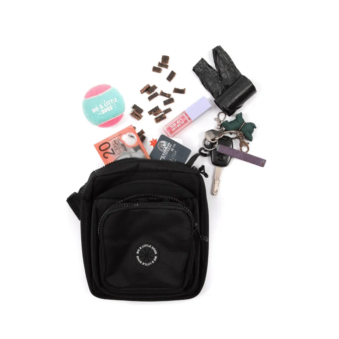 Big and Little Dogs Black The Ultimate Training Pouch