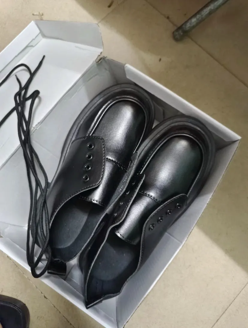 British Retro Lace-up Shoes