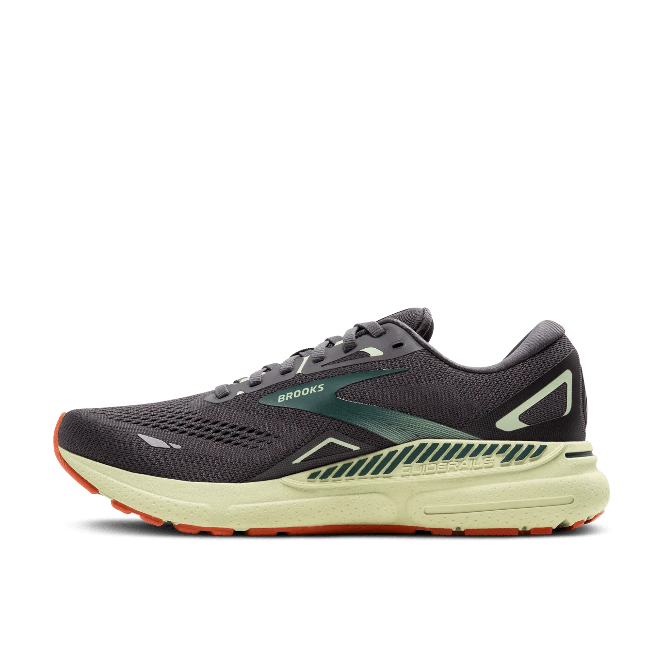 Brooks Adrenaline GTS 23 (D Width) - Ebony/Smoke Green/Clay (Mens)