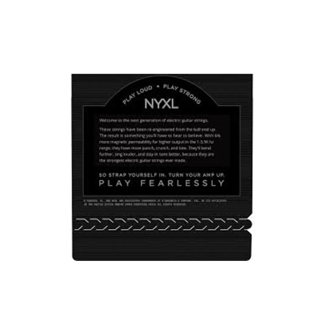 D'Addario NYXL1149 Nickel Wound Electric Guitar Strings - .011-.049 Medium