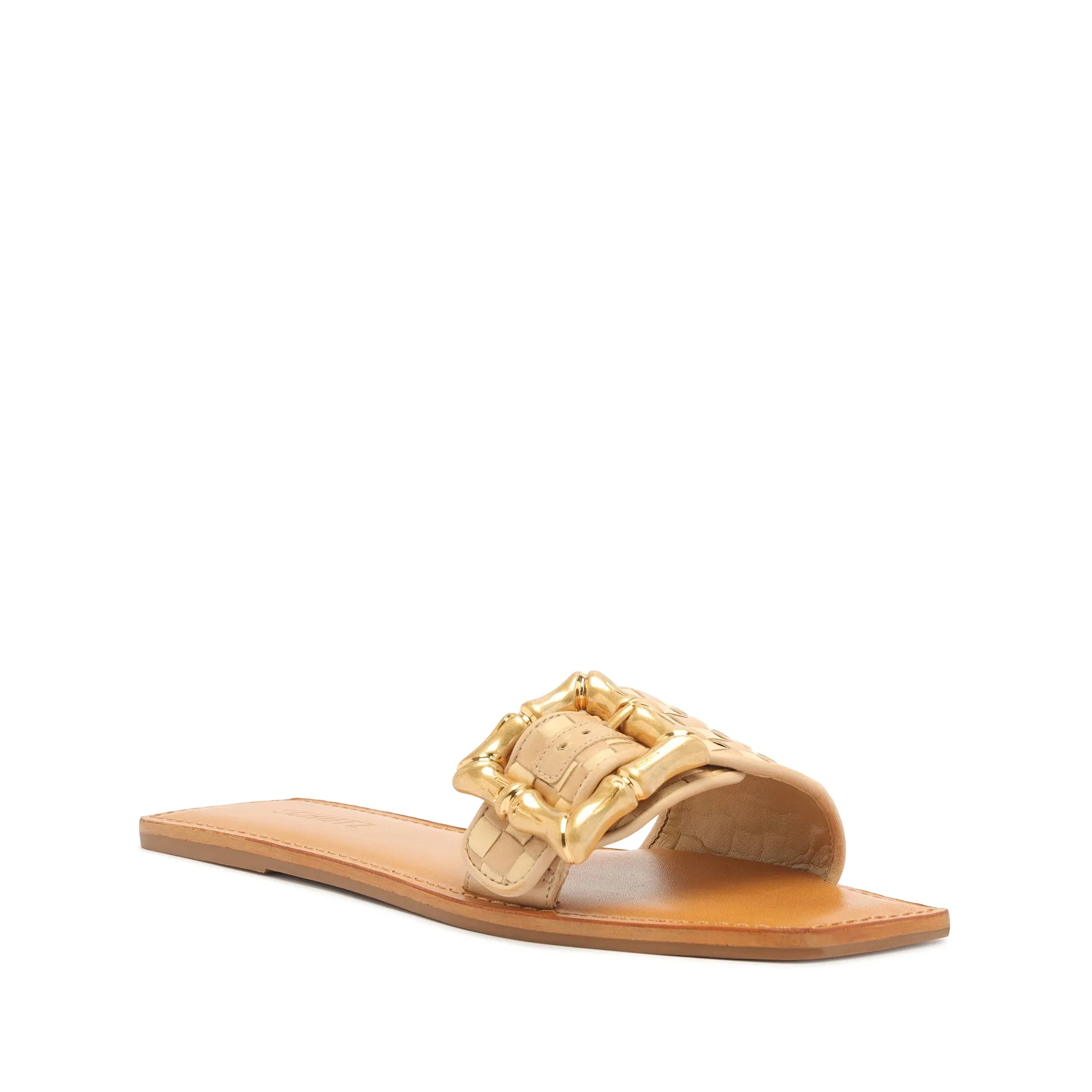 Enola Woven Leather Sandal