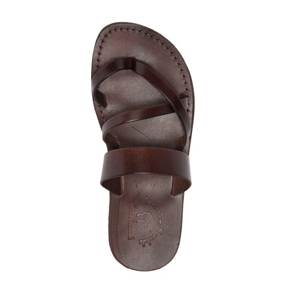 Exodus - Leather Strappy Sandal | Brown