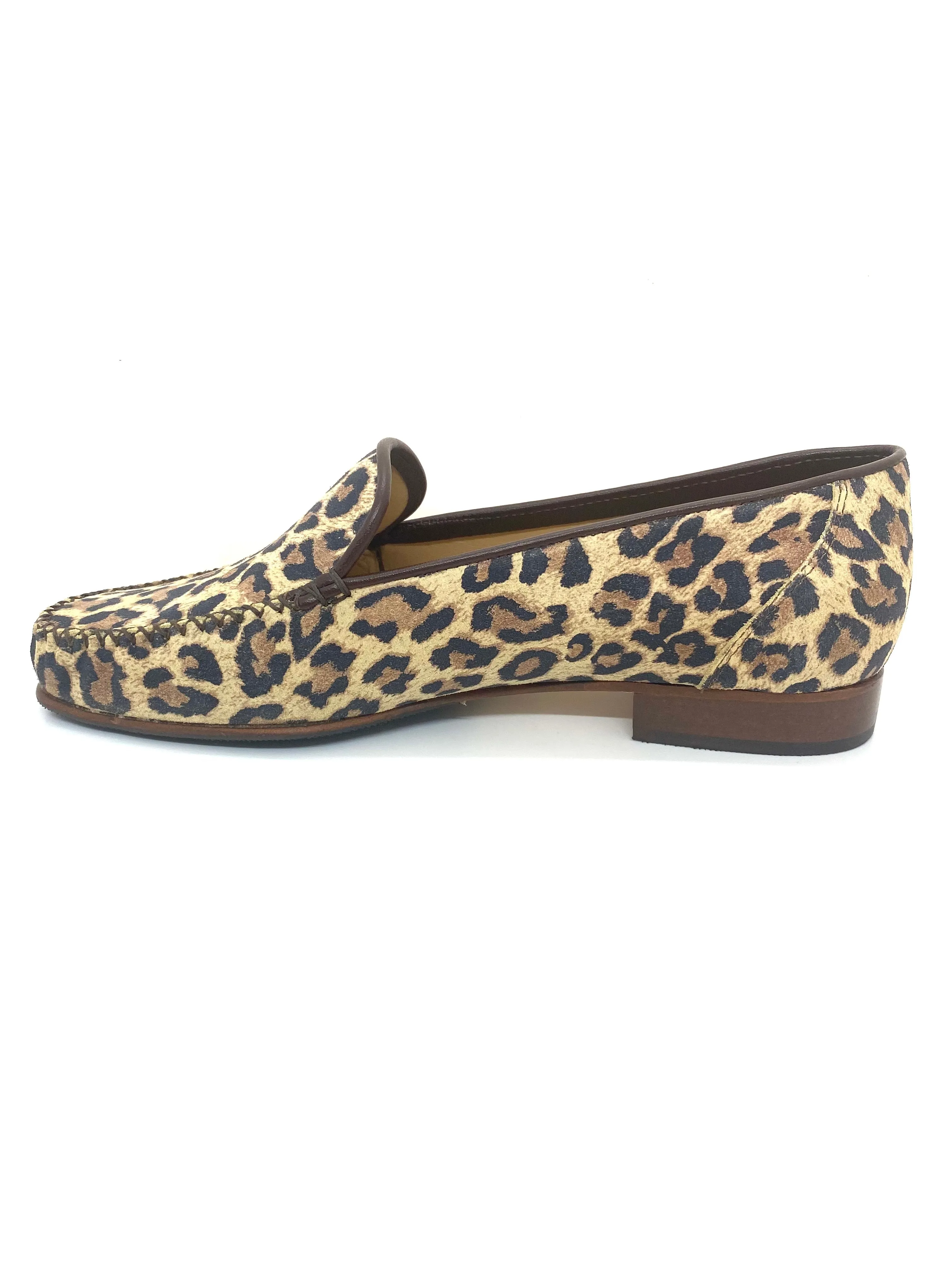 HB Ladies Classic Leopard Moccasin