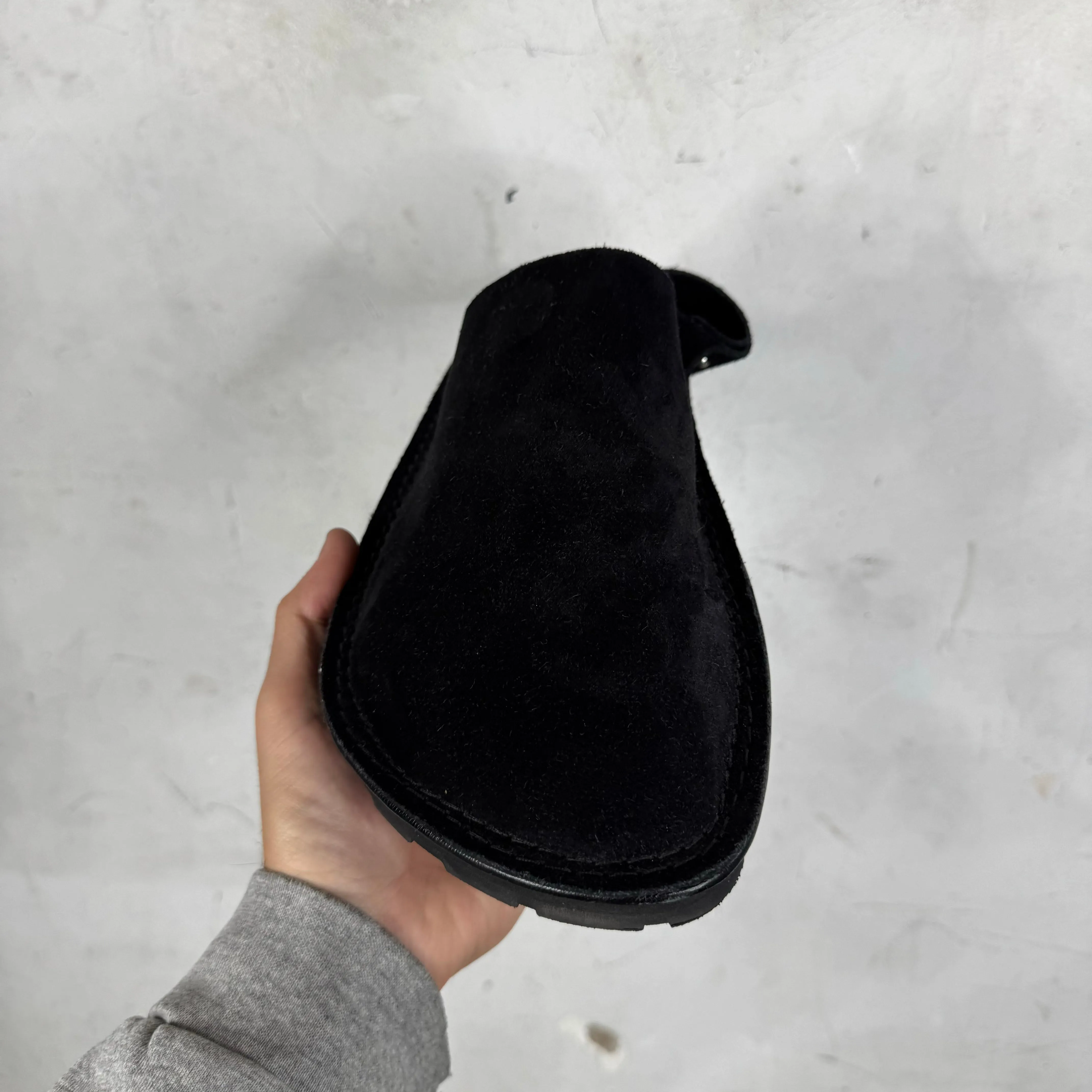 Jil Sander Suede Sabot Mules