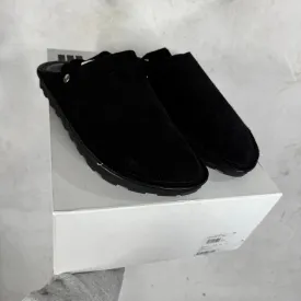 Jil Sander Suede Sabot Mules