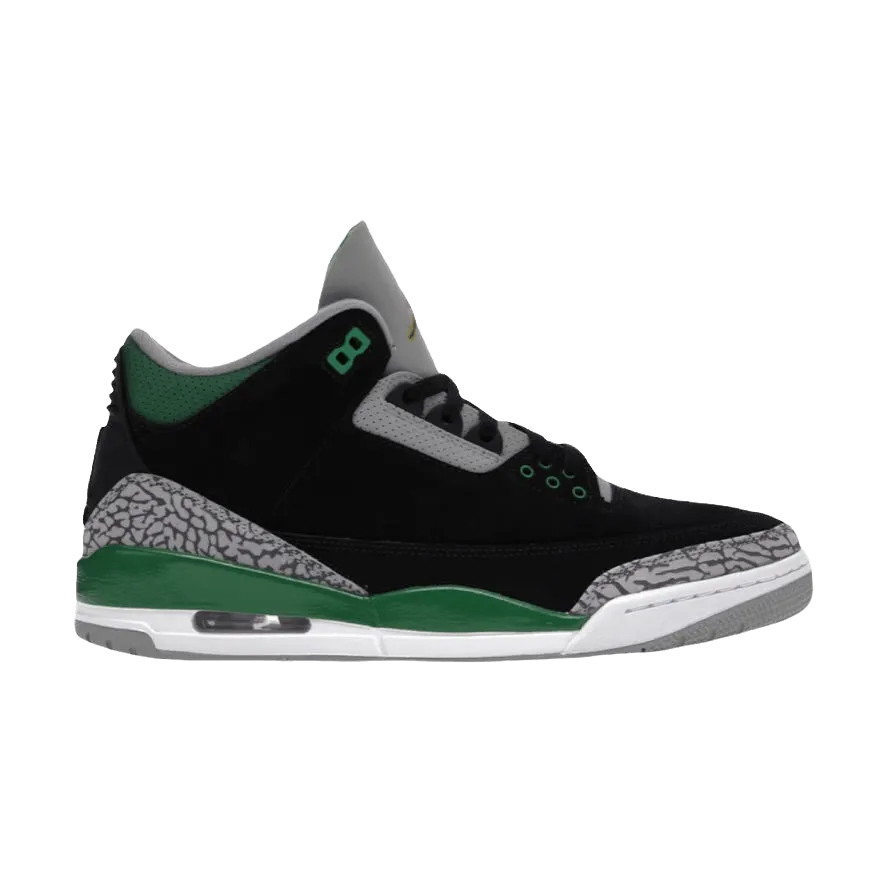 Jordan 3 Retro Pine Green - Grade School