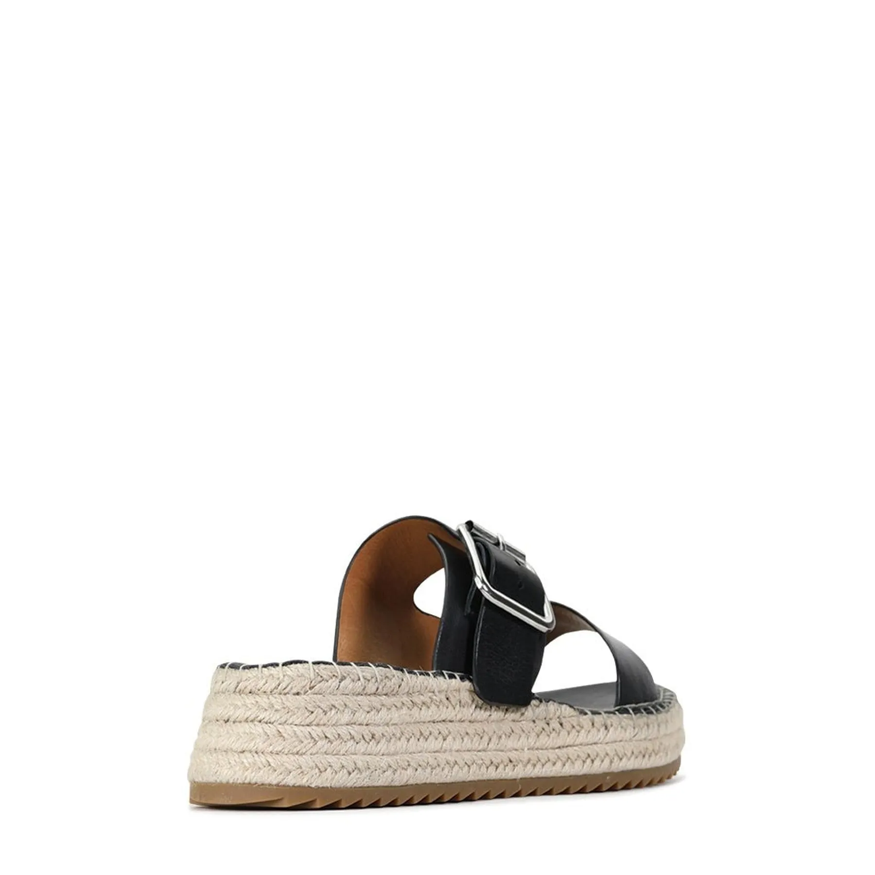 LAROSSA LEATHER ESPADRILLE ARCHIVE SLIDE