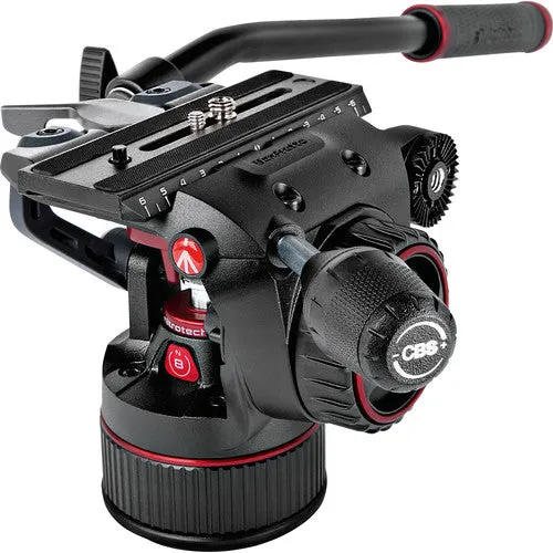 Manfrotto Nitrotech N8 Video Head &amp; 546B Pro Tripod with Mid-Level Spreader