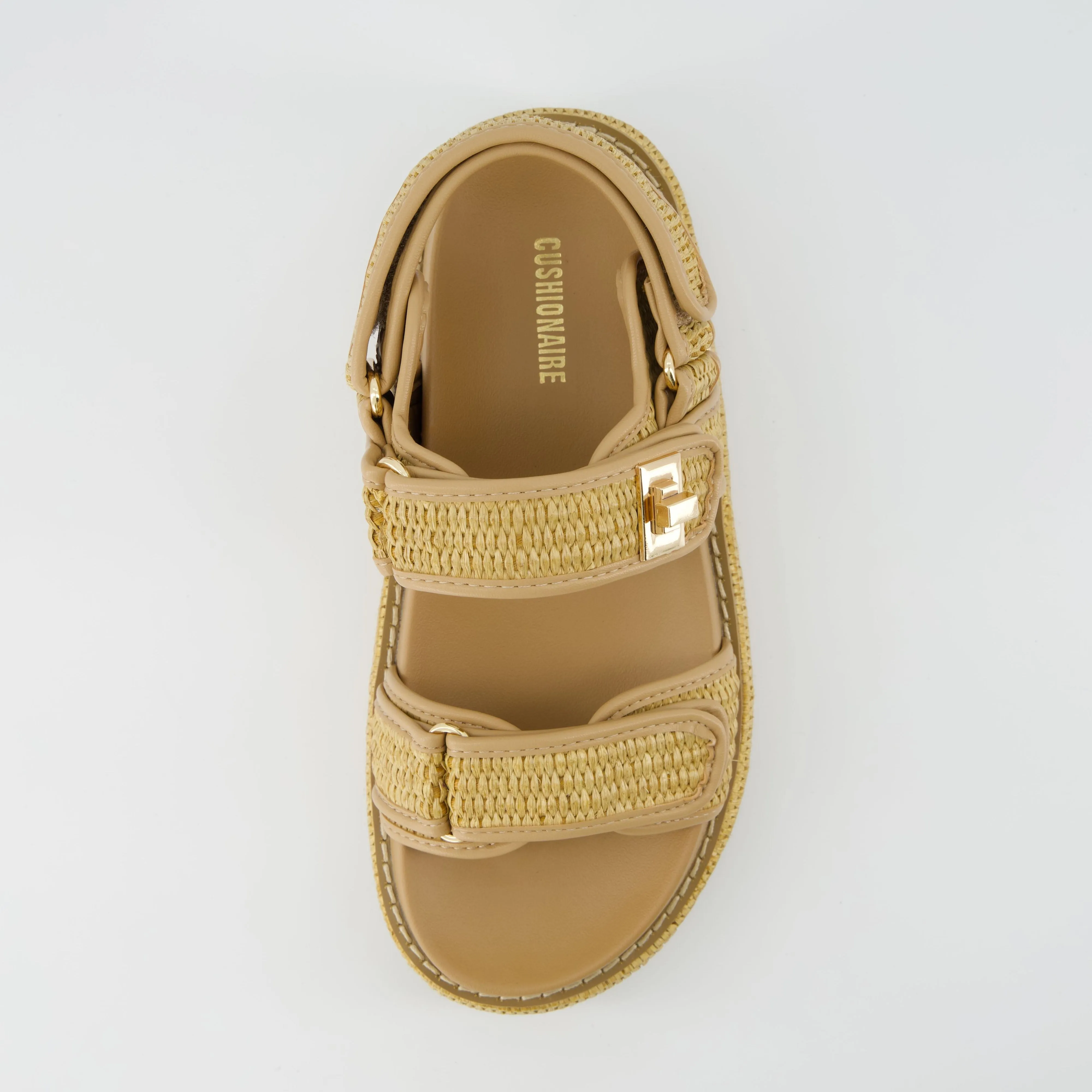 Shore Raffia Platform Sandal
