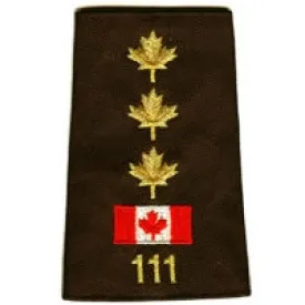 STAFF INSPECTOR Canada Flag # Slip-Ons