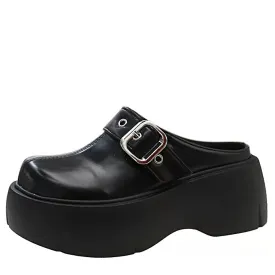 Uniwim Gift Bad Manners Chunky Platform Mules